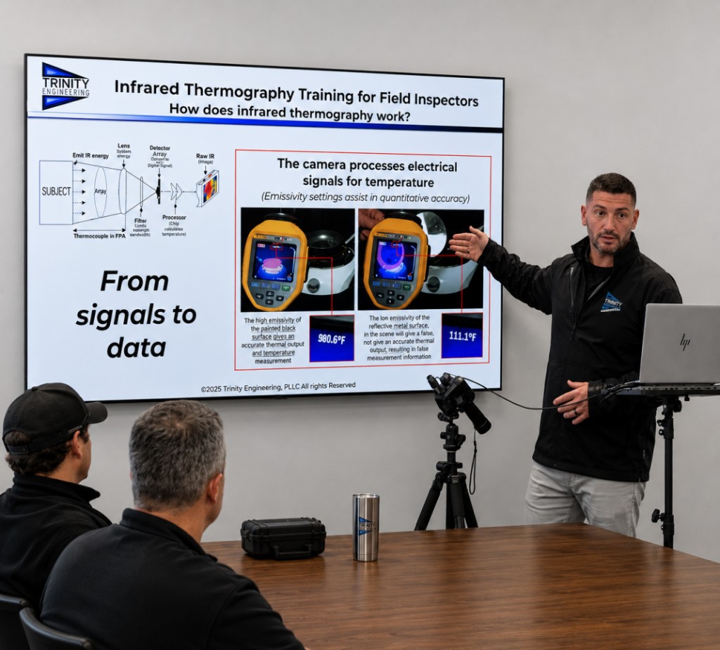 Infrared Thermography Training with thermal imaging analysis